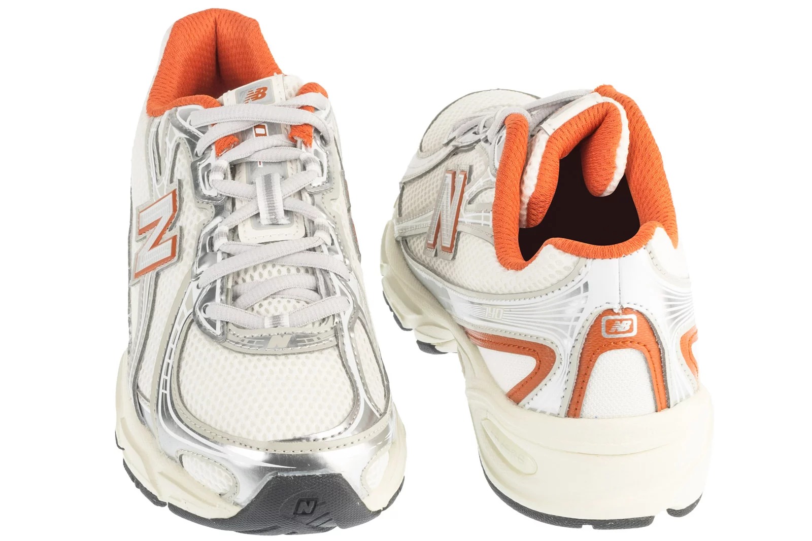 נעלי סניקרס ניו באלאנס לגברים New Balance 740 - לבן/כתום