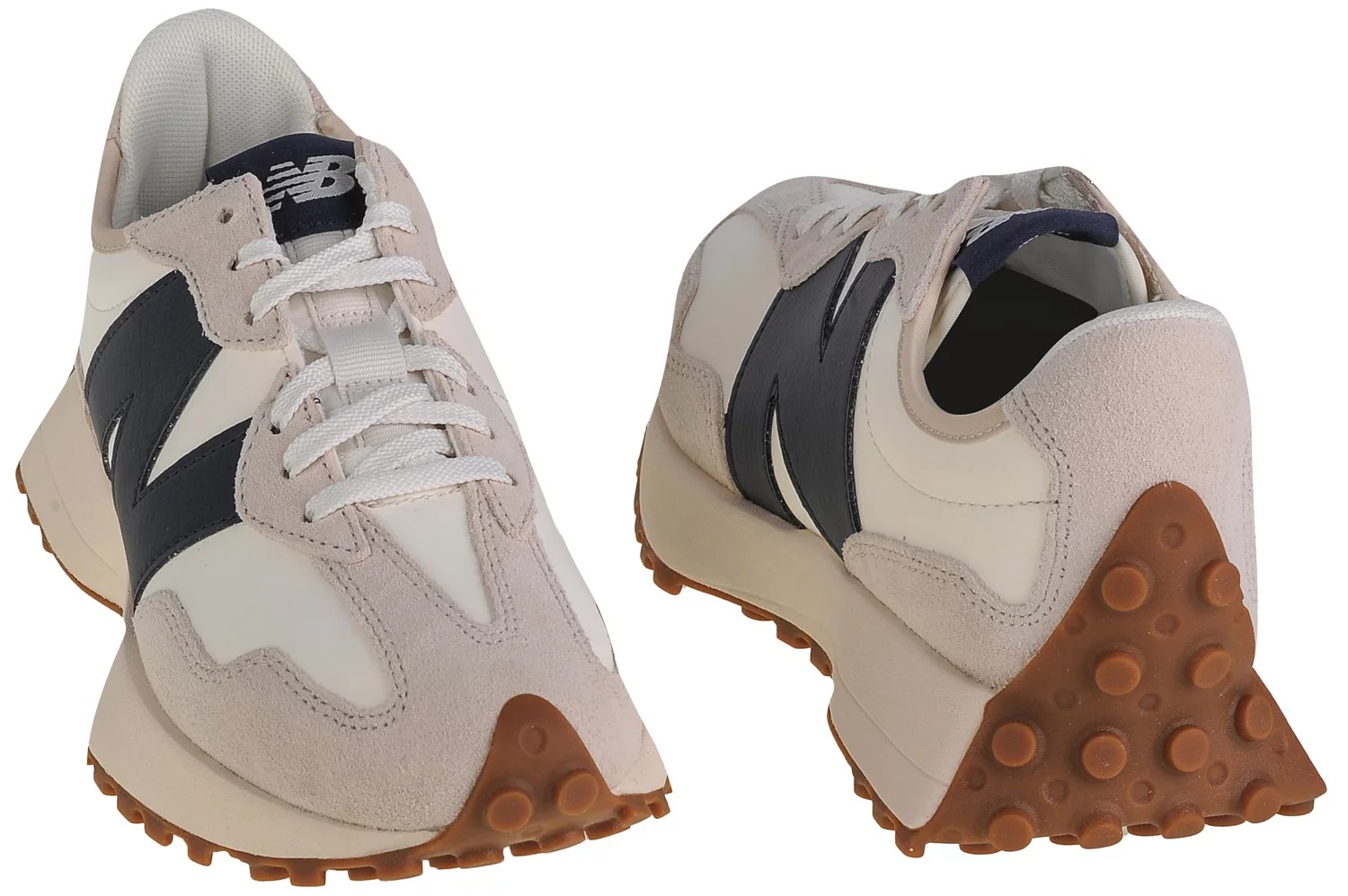 נעלי סניקרס ניו באלאנס לנשים New Balance 327 - בז'/שחור