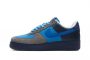 נעלי סניקרס נייק לגברים Nike Air Force 1 Low - אפור כחול