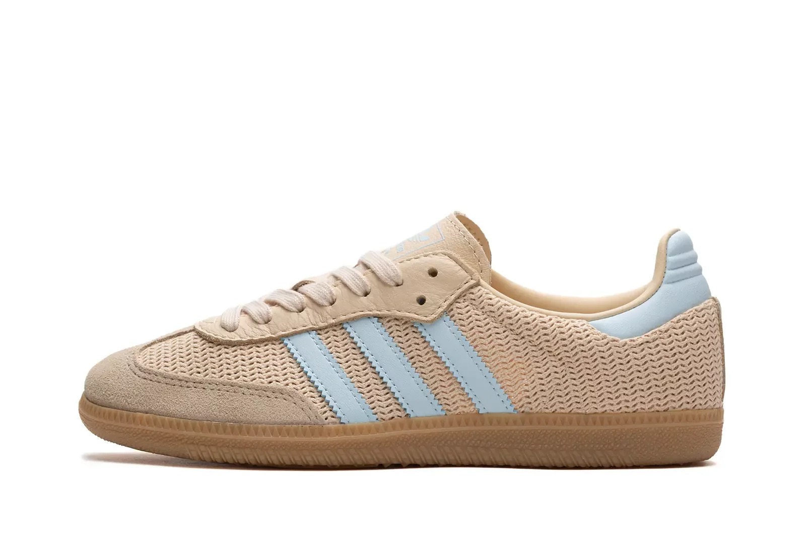 נעלי סניקרס אדידס לנשים Adidas Samba Og - בז'/תכלת