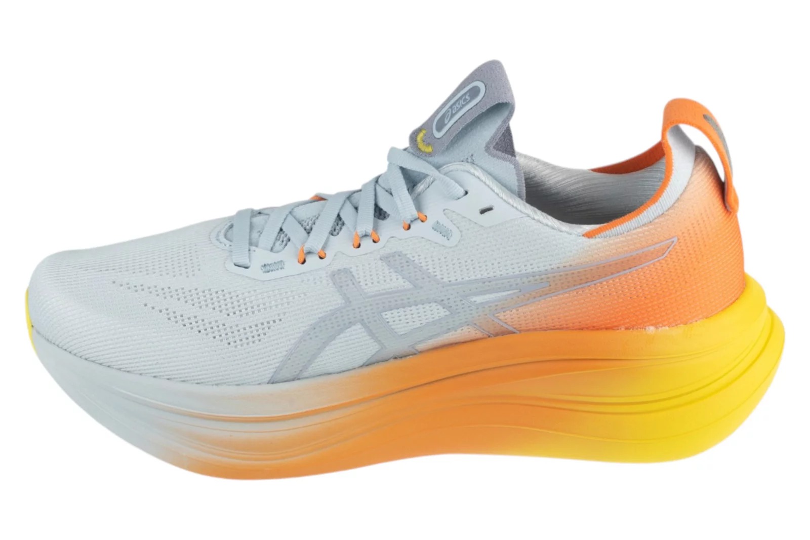 נעלי ריצה אסיקס לגברים Asics Gel-Nimbus 28 - לבן/כתום