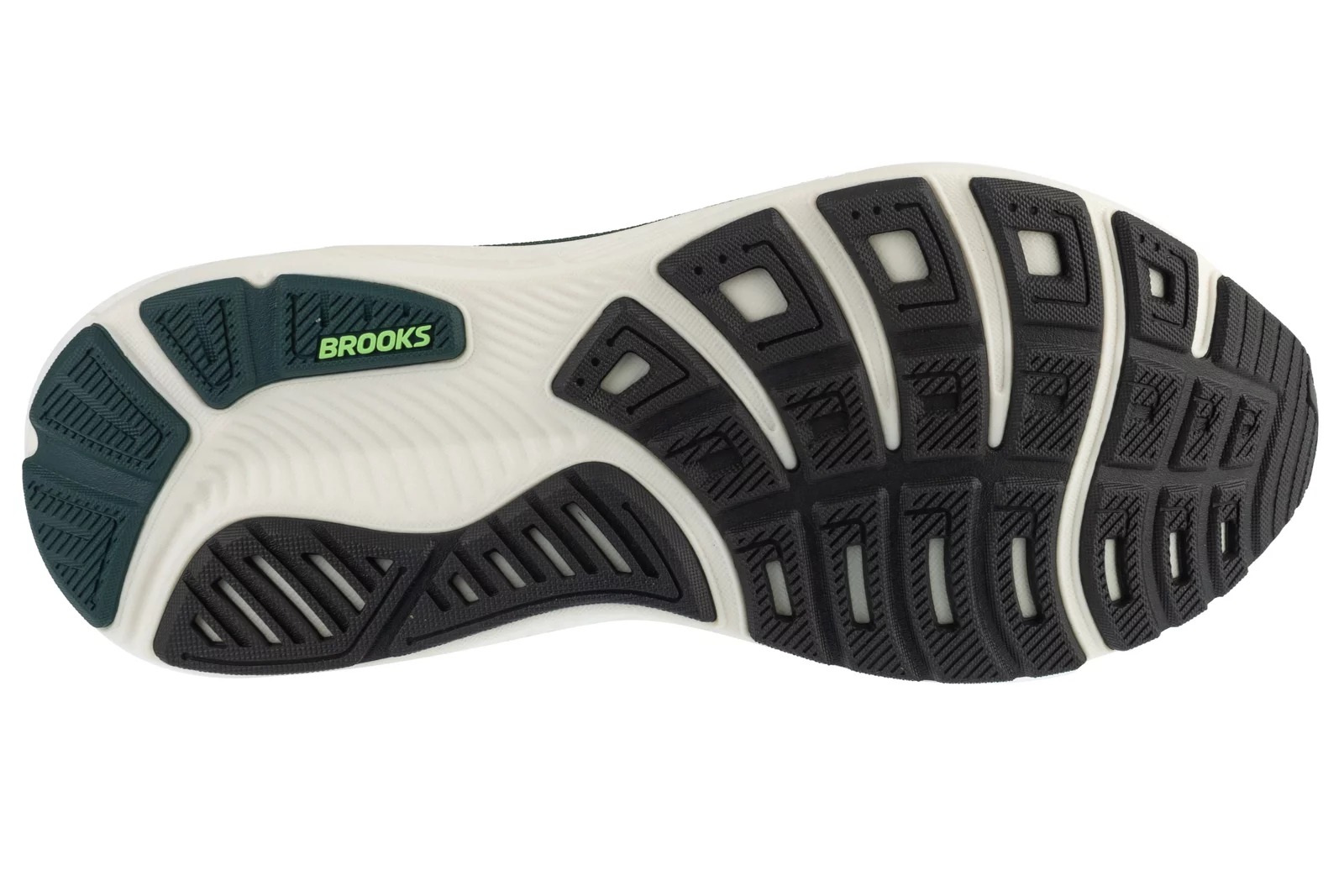 נעלי ריצה ברוקס לגברים Brooks Ghost 17 - ירוק בקבוק