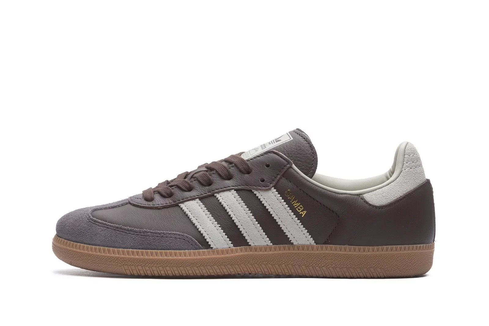 נעלי סניקרס אדידס לגברים Adidas Samba Og – חום/אפור נעלי סניקרס אדידס לגברים Adidas Samba Og - חום/אפור