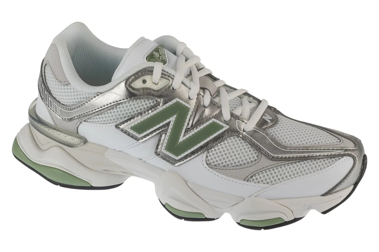 נעלי סניקרס ניו באלאנס לגברים New Balance 9060 - לבן/ירוק