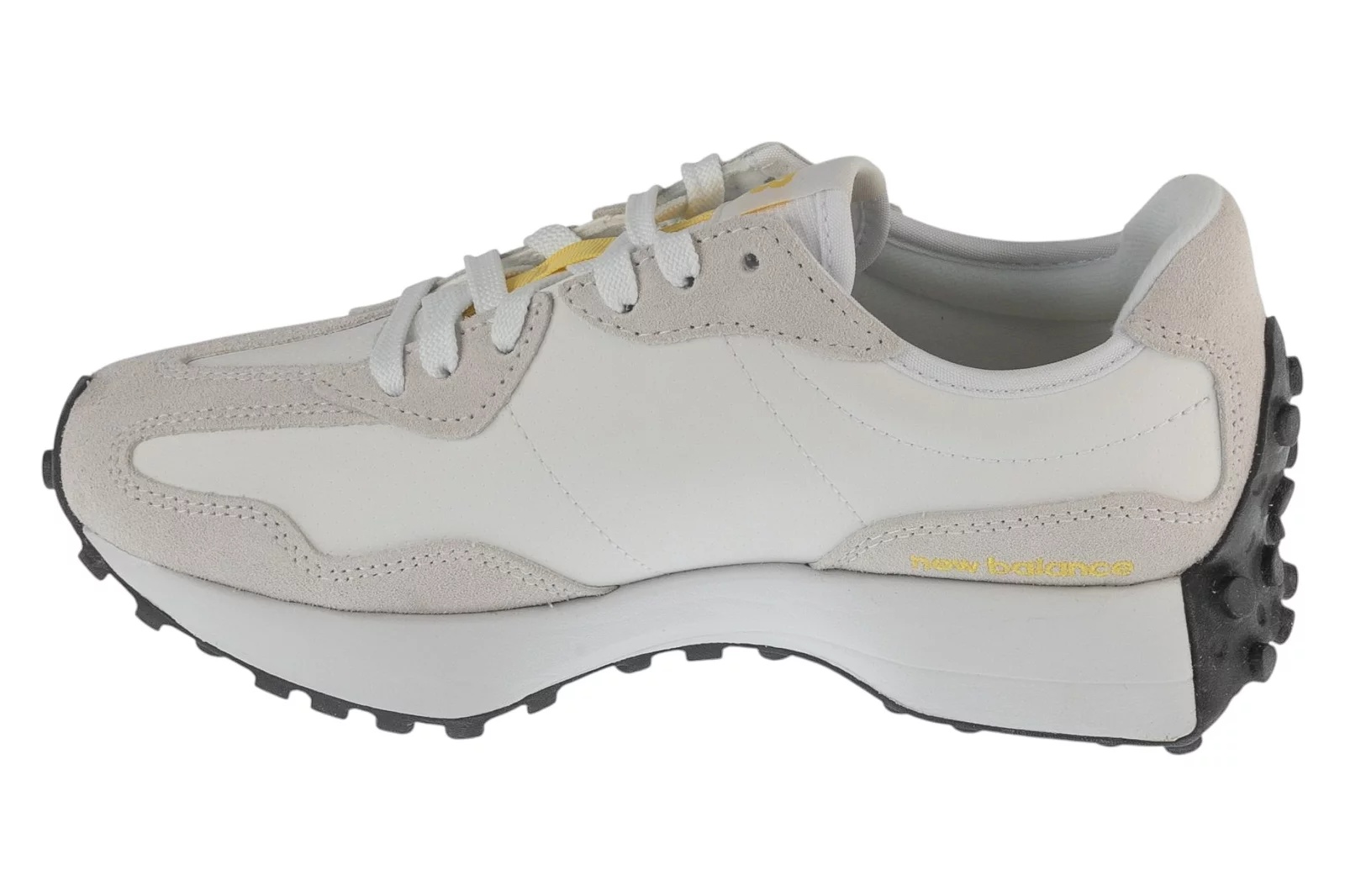 נעלי סניקרס ניו באלאנס לנשים New Balance 327 - לבן/צהוב