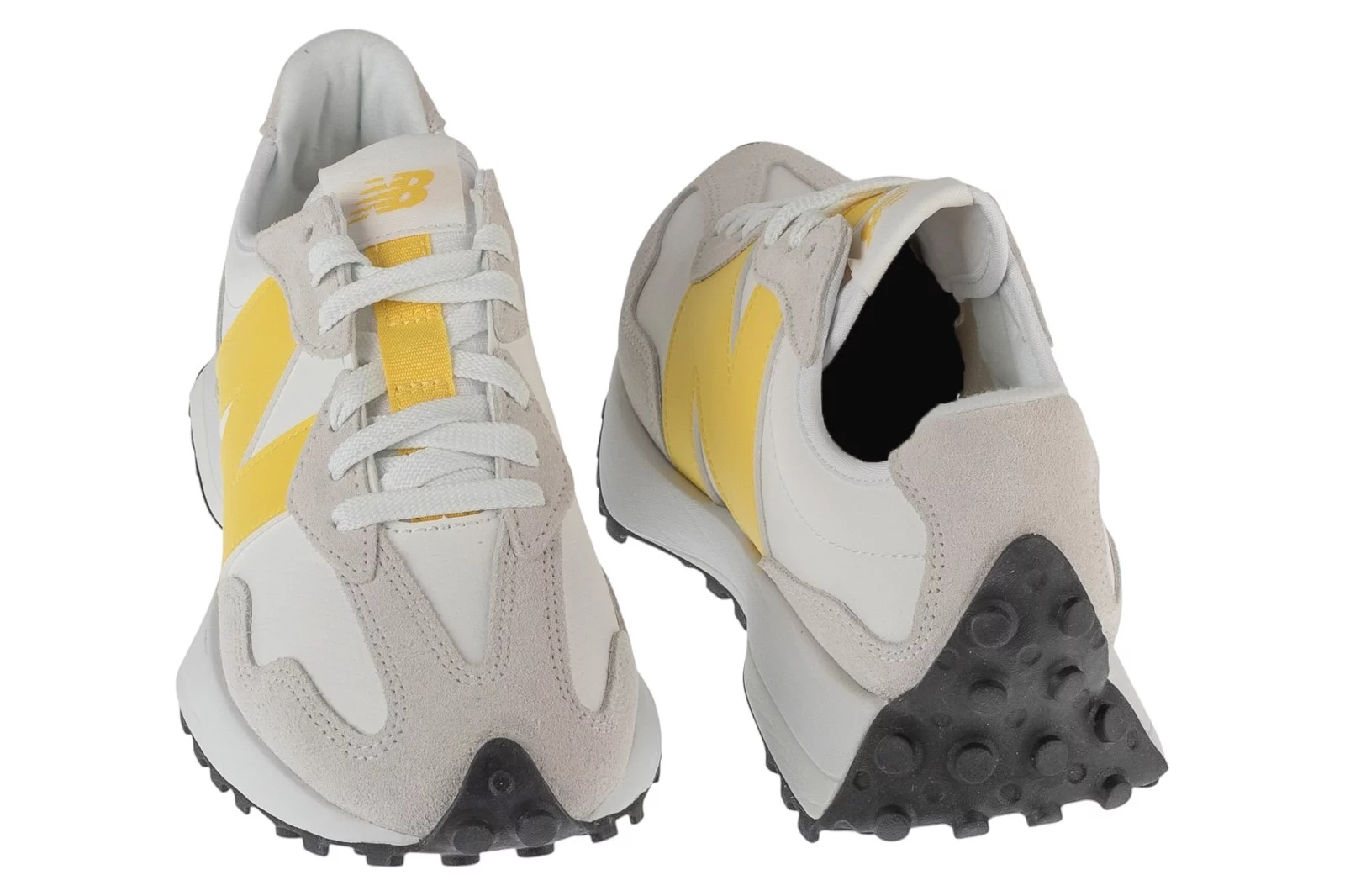 נעלי סניקרס ניו באלאנס לנשים New Balance 327 - לבן/צהוב