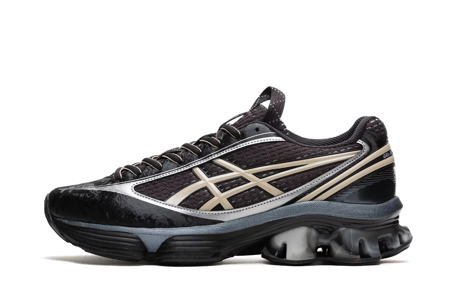 נעלי סניקרס אסיקס לגברים Asics US6-S Gel-Kinetic Fluent – שחור בד נעלי סניקרס אסיקס לגברים Asics US6-S Gel-Kinetic Fluent - שחור בד