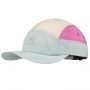כובע באף לגברים BUFF 5 Panel Go - תכלת/לבן/ורוד