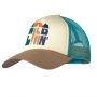 כובע באף לגברים BUFF Trucker Cap - אפור כחול